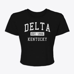 Delta Kentucky Classic Established Women's Crop Top