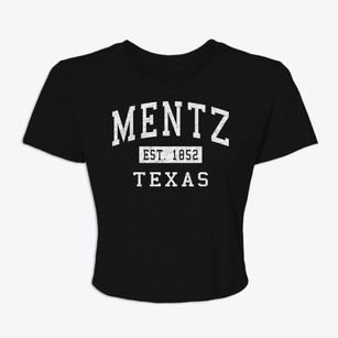 Mentz Texas Classic Established Women's Crop Top