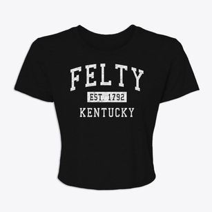 Felty Kentucky Classic Established Women's Crop Top