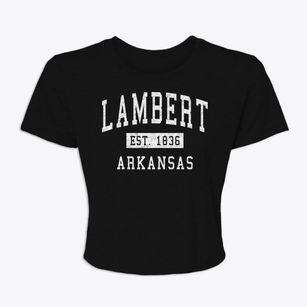 Lambert Arkansas Classic Established Women's Crop Top