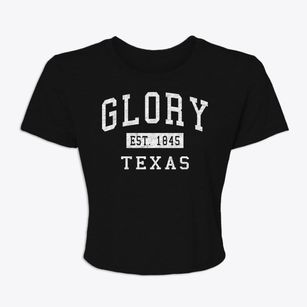 Glory Texas Classic Established Women's Crop Top