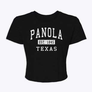 Panola Texas Classic Established Women's Crop Top
