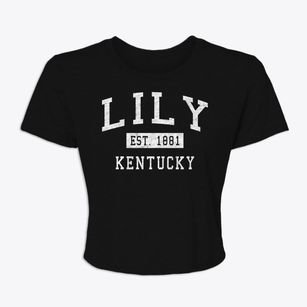Lily Kentucky Classic Established Women's Crop Top