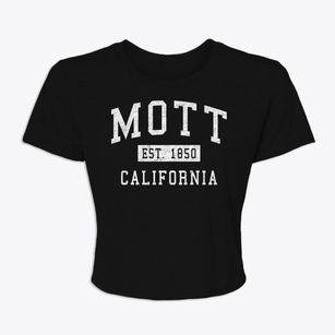 Mott California Classic Established Women's Crop Top