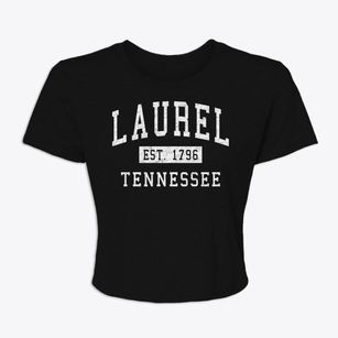 Laurel Tennessee Classic Established Women's Crop Top
