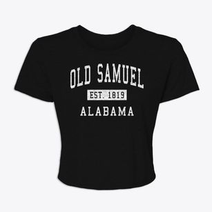 Old Samuel Alabama Classic Established Women's Crop Top