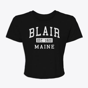Blair Maine Classic Established Women's Crop Top