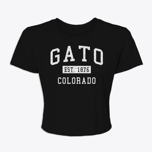 Gato Colorado Classic Established Women's Crop Top