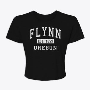 Flynn Oregon Classic Established Women's Crop Top