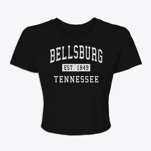 Bellsburg Tennessee Classic Established Women's Crop Top