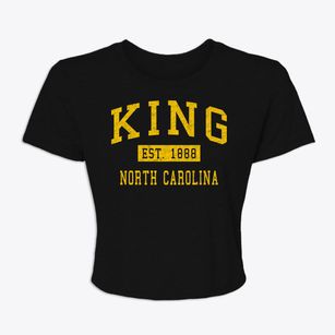 King North Carolina Classic Established Women's Crop Top