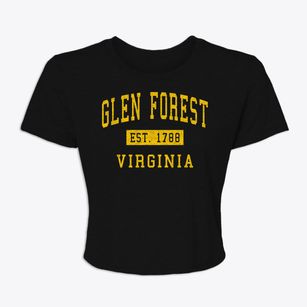 Glen Forest Virginia Classic Established Women's Crop Top