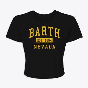 Barth Nevada Classic Established Women's Crop Top