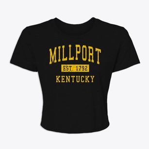 Millport Kentucky Classic Established Women's Crop Top