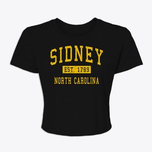 Sidney North Carolina Classic Established Women's Crop Top