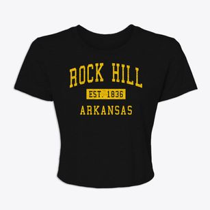Rock Hill Arkansas Classic Established Women's Crop Top