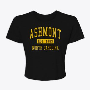 Ashmont North Carolina Classic Established Women's Crop Top