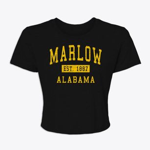 Marlow Alabama Classic Established Women's Crop Top