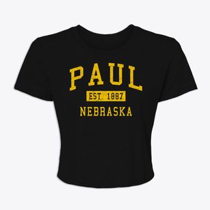 Paul Nebraska Classic Established Women's Crop Top