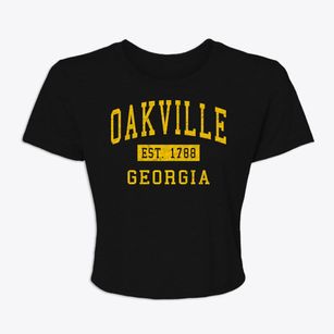 Oakville Georgia Classic Established Women's Crop Top