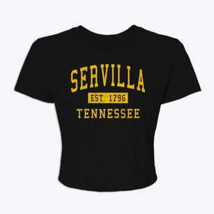 Servilla Tennessee Classic Established Women's Crop Top