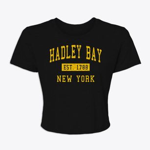 Hadley Bay New York Classic Established Women's Crop Top
