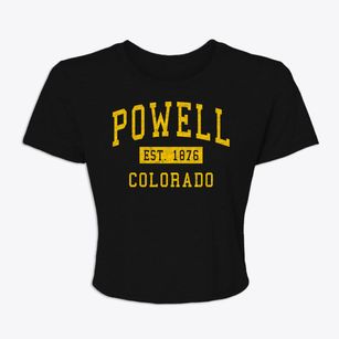 Powell Colorado Classic Established Women's Crop Top