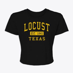 Locust Texas Classic Established Women's Crop Top