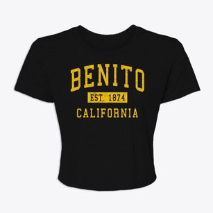 Benito California Classic Established Women's Crop Top