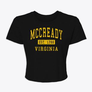 Mccready Virginia Classic Established Women's Crop Top