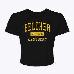 Belcher Kentucky Classic Established Women's Crop Top