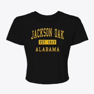 Jackson Oak Alabama Classic Established Women's Crop Top