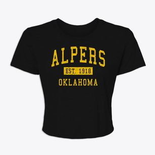 Alpers Oklahoma Classic Established Women's Crop Top