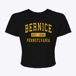 Bernice Pennsylvania Classic Established Women's Crop Top