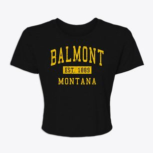 Balmont Montana Classic Established Women's Crop Top