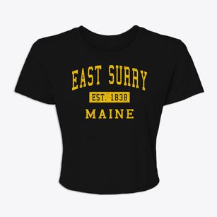 East Surry Maine Classic Established Women's Crop Top