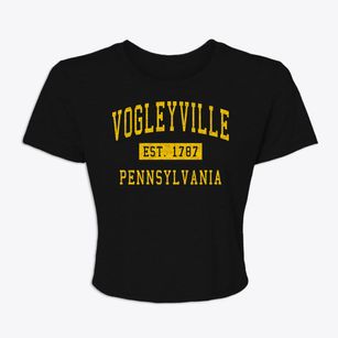Vogleyville Pennsylvania Classic Established Women's Crop Top