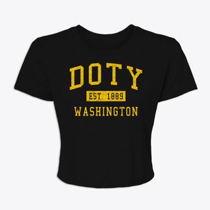Doty Washington Classic Established Women's Crop Top