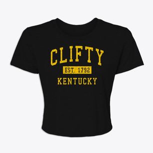 Clifty Kentucky Classic Established Women's Crop Top
