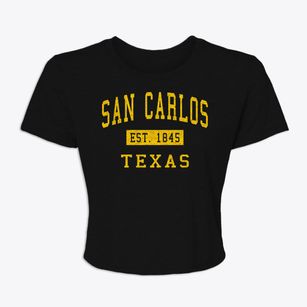 San Carlos Texas Classic Established Women's Crop Top