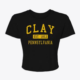 Clay Pennsylvania Classic Established Women's Crop Top