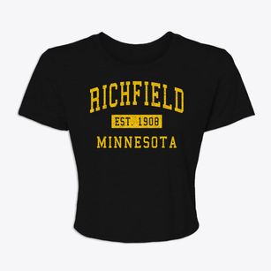 Richfield Minnesota Classic Established Women's Crop Top