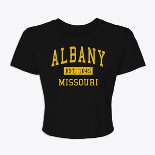 Albany Missouri Classic Established Women's Crop Top