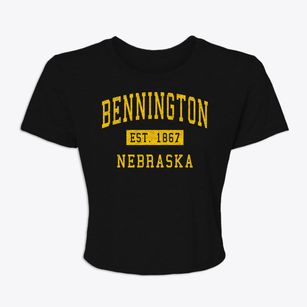 Bennington Nebraska Classic Established Women's Crop Top