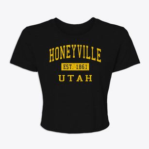 Honeyville Utah Classic Established Women's Crop Top