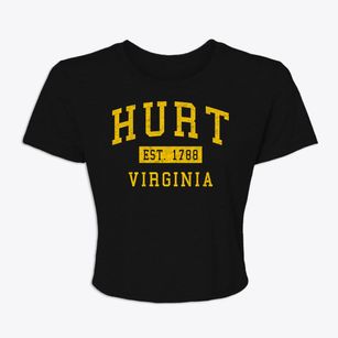 Hurt Virginia Classic Established Women's Crop Top
