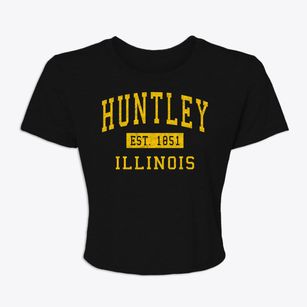 Huntley Illinois Classic Established Women's Crop Top