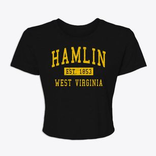 Hamlin West Virginia Classic Established Women's Crop Top
