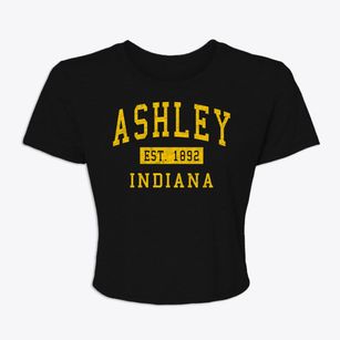 Ashley Indiana Classic Established Women's Crop Top