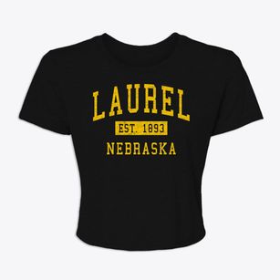 Laurel Nebraska Classic Established Women's Crop Top